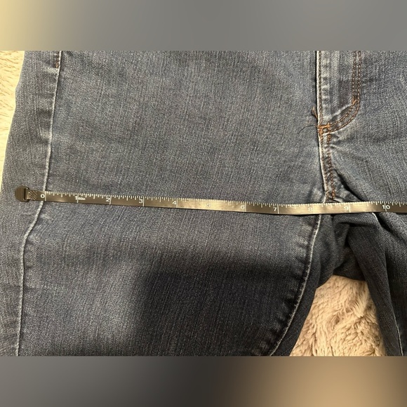 LOFT Women's Curvy Skinny Jeans P Petite- Dark Blue - Picture 16 of 16